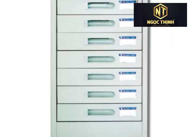 Tủ sắt sơn tĩnh điện gồm 7 ngăn kéo TU7F